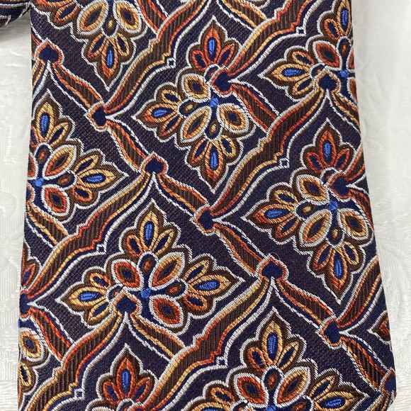 Lot 6 Jos A Bank Silk Neck Ties - Picture 11 of 15